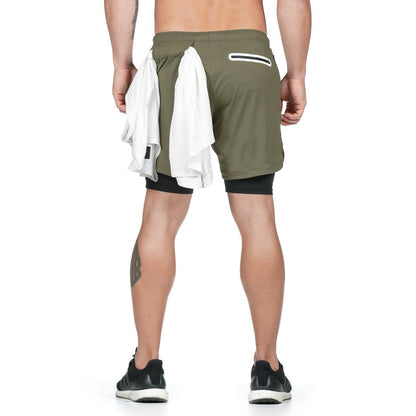 Double-Deck Quick Dry Running Shorts
