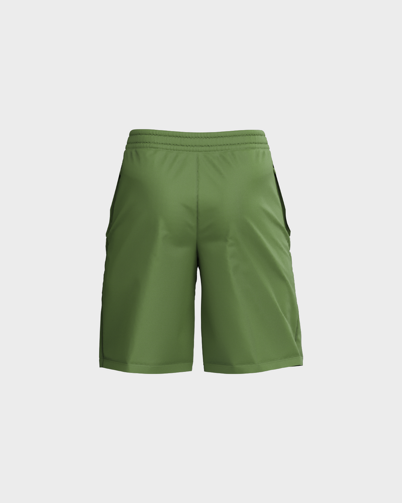 Mens 9Inch Inseam Athletic Shorts Green Fitness For All