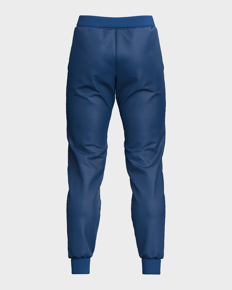 Mens Cuff Bottom Tech Joggers - Blue