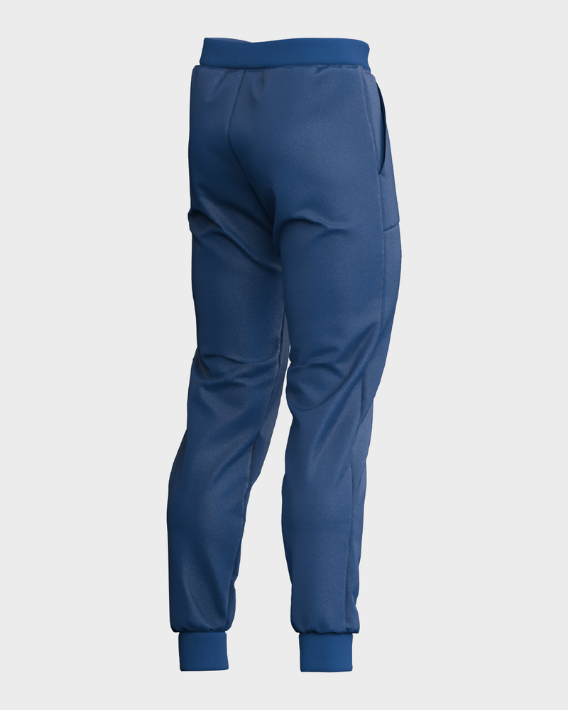 Mens Cuff Bottom Tech Joggers - Blue